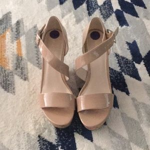 Strapped Wedge Sandals